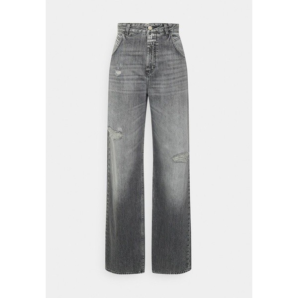 クローズド レディース カジュアルパンツ ボトムス EDISON - Straight leg jeans - mid grey mid grey