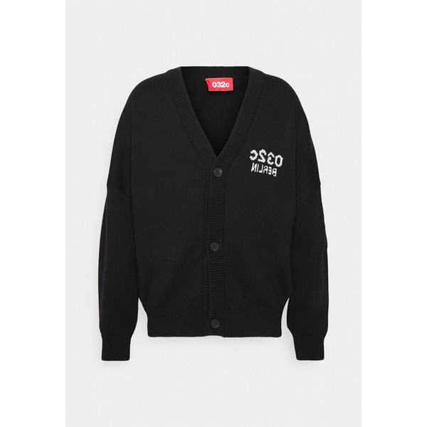 ゼロスリーツーシー レディース ニット&セーター アウター SELFIE CARDIGAN UNISEX - Cardigan - black black