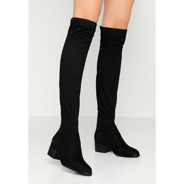 スティーブ マデン レディース ブーツ＆レインブーツ シューズ GEORGETTE - Over-the-knee boots - black black