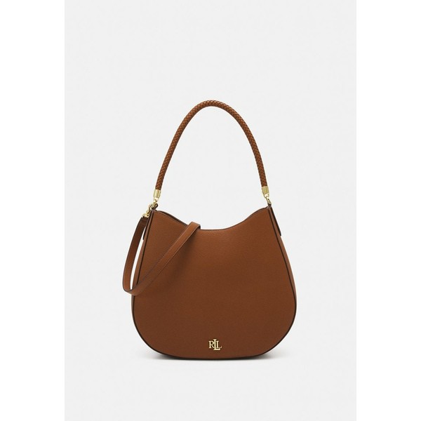 ラルフローレン レディース ハンドバッグ バッグ PEBBLED LEATHER CHARLI SHOULDER BAG - Handbag - tan tan