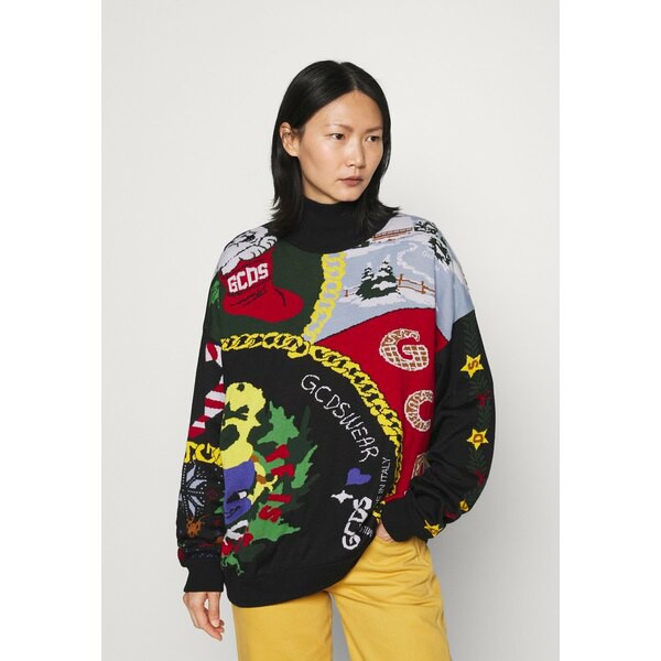 ジーシーディーエス レディース パーカー・スウェットシャツ アウター LOGO MIX - Jumper - multi-coloured multi-coloured