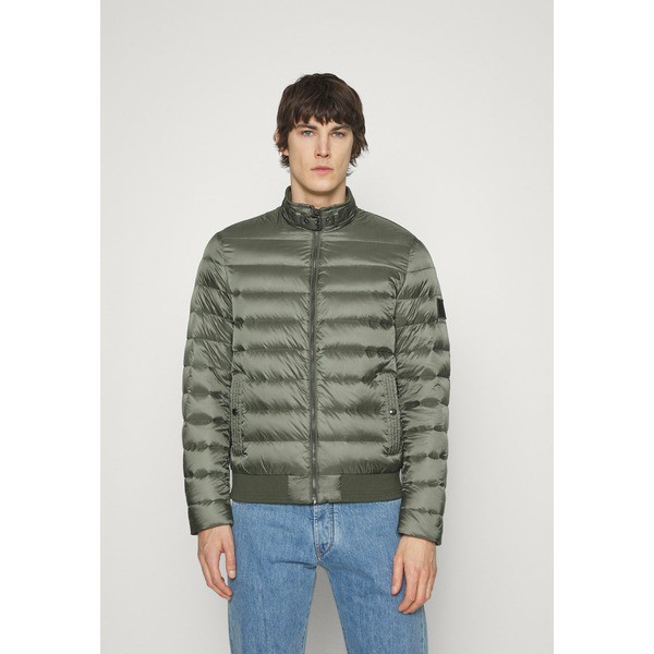 ベルスタッフ メンズ コート アウター TONAL CIRCUIT JACKET - Down jacket - pewter green pewter green