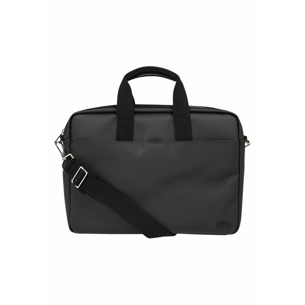 ラコステ メンズ ショルダーバッグ バッグ Briefcase - black black