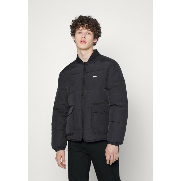 オベイ メンズ コート アウター CHARLIE JACKET - Winter jacket - black black