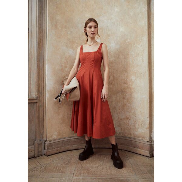 ステゥド レディース ワンピース トップス WELLS DRESS - Day dress - rust rust