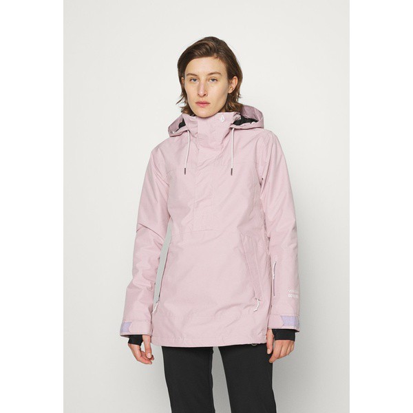 ボルコム レディース コート アウター Snowboard jacket - hazey pink hazey pink