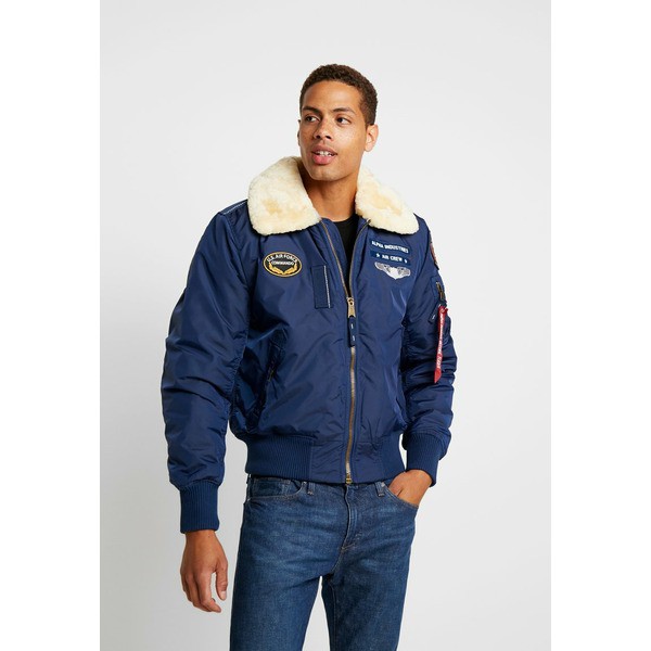 アルファインダストリーズ メンズ コート アウター INJECTOR AIR FORCE - Winter jacket - new navy new navy