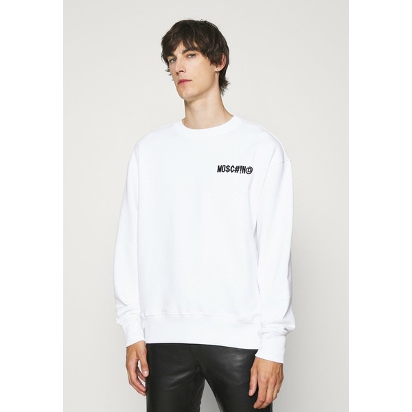 モスキーノ メンズ パーカー・スウェットシャツ アウター Sweatshirt - white white