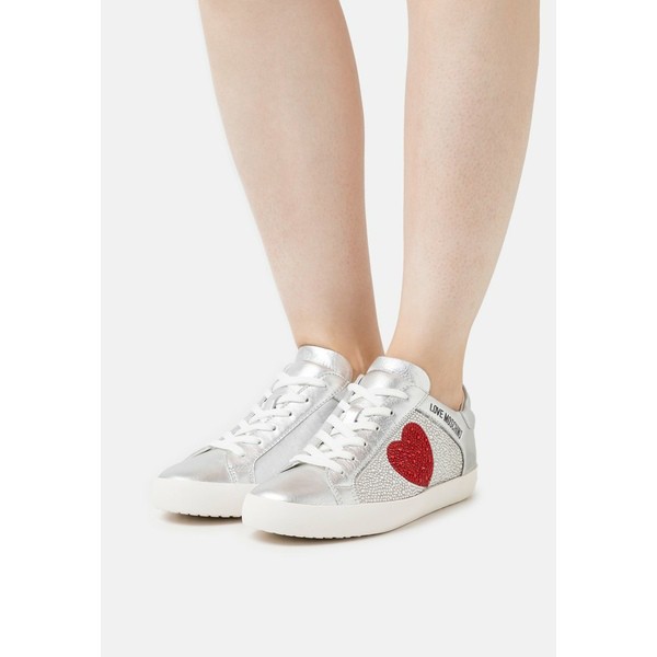 ラブ モスキーノ レディース スニーカー シューズ Trainers - silver-coloured silver-coloured