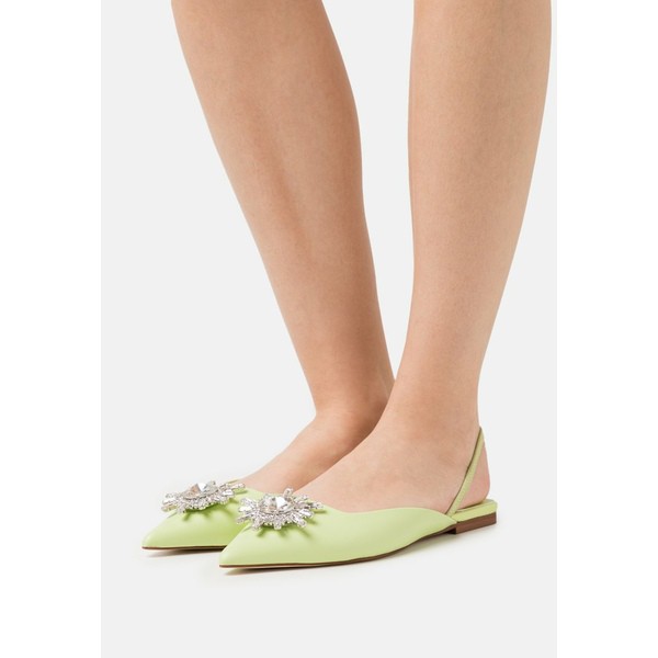 ジェフリー キャンベル レディース パンプス シューズ LATIRA - Ankle strap ballet pumps - green green