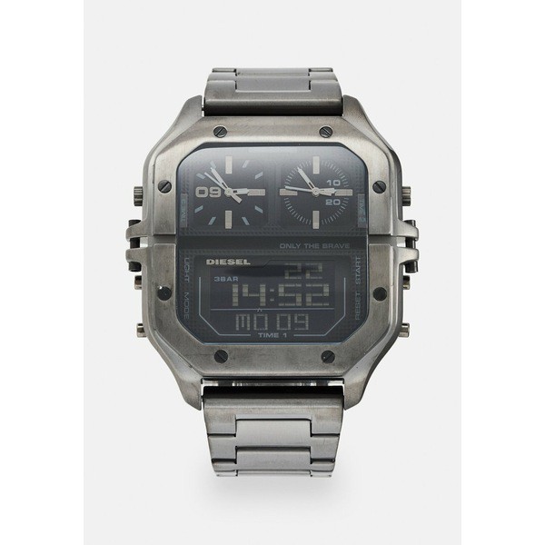 ディーゼル メンズ 腕時計 アクセサリー CLASHER - Digital watch - gunmetal gunmetal