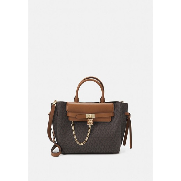 マイケルコース レディース ハンドバッグ バッグ HAMILTON LEGACY BELTED SATCHEL - Handbag - brown/acorn brown/acorn