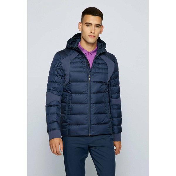 ボス メンズ コート アウター J_VOLTURNO - Down jacket - dark blue dark blue