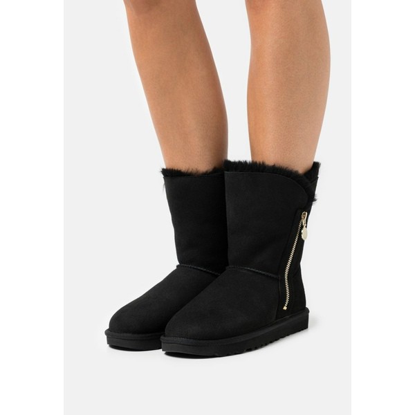 アグ レディース ブーツ＆レインブーツ シューズ BAILEY ZIP SHORT - Classic ankle boots - black black