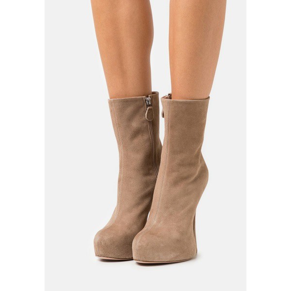 フランチェスカ・ベラヴィータ レディース ブーツ＆レインブーツ シューズ MINNIE BOOTIE - High heeled ankle boots - taupe taupe