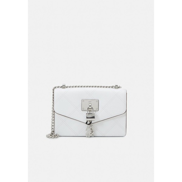 ダナ キャラン ニューヨーク レディース ショルダーバッグ バッグ ELISSA SHOULDER FLAP - Across body bag - optic white optic white