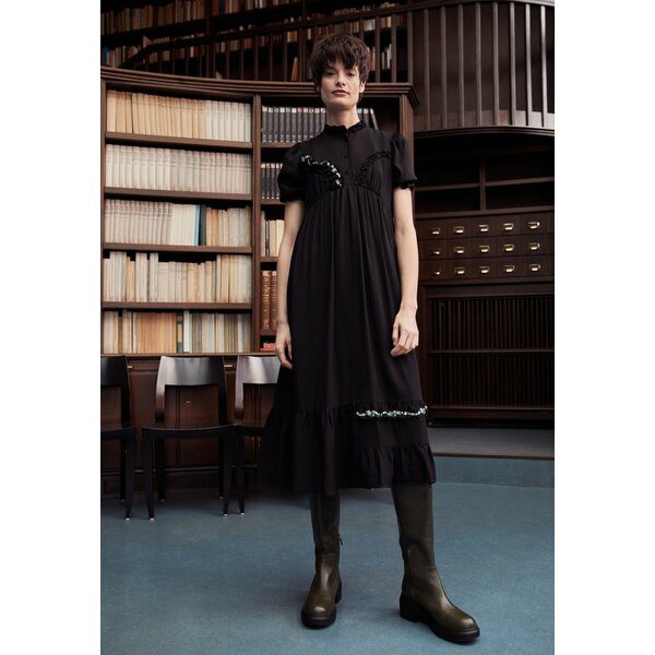 ヴィヴェッタ レディース ワンピース トップス FLOWER DRESS - Day dress - nero nero