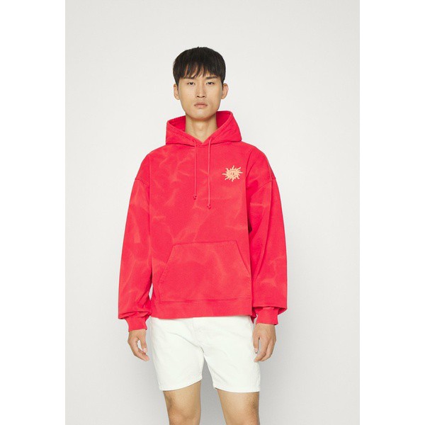 ホルツワイラー メンズ パーカー・スウェットシャツ アウター RIVERS LOGOS HOODIE - Hoodie - red red