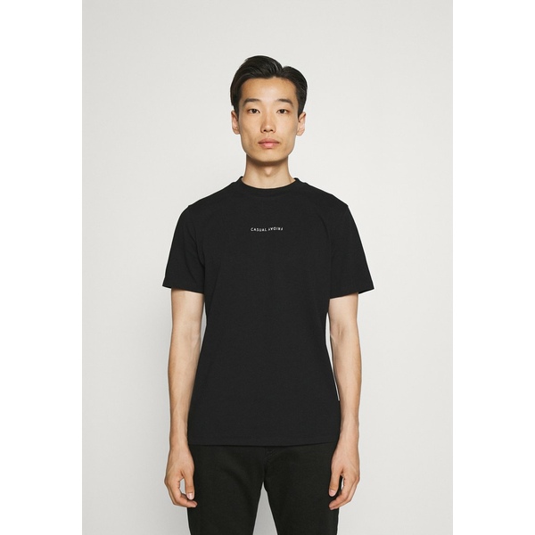 いちばん安い Tシャツ メンズ Anthracite Thor Logo トップス Basic T Shirt Black T Shirt Black Anthracite カジュアルフライデイ Anthracite Black 販売買