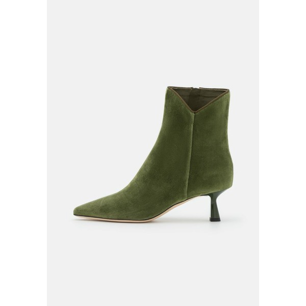 アルベルタ フェレッティ レディース ブーツ＆レインブーツ シューズ KITTEN HEEL BOOT - Classic ankle boots - green green