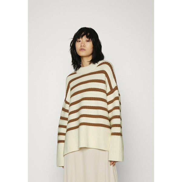 サムス サムス レディース パーカー・スウェットシャツ アウター RAILI CREW NECK - Jumper - cappuccino cappuccino