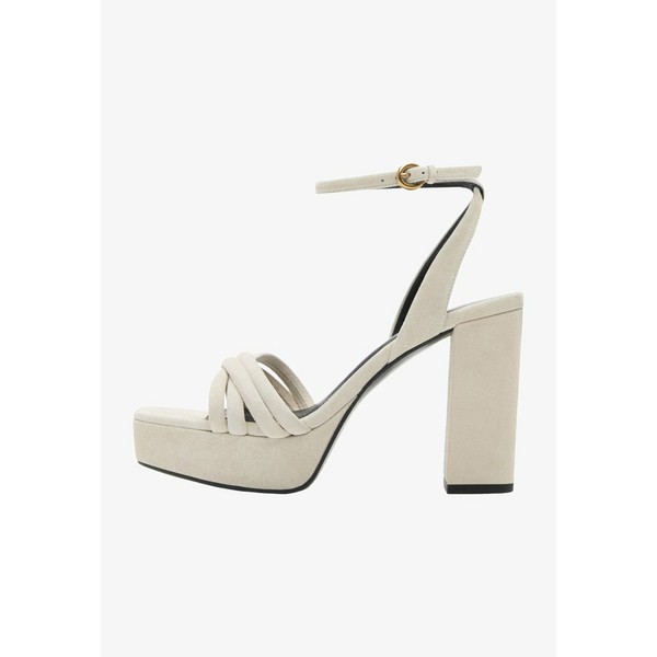 マッシモ ドゥッティ レディース サンダル シューズ SUEDE - High heeled sandals - beige beige