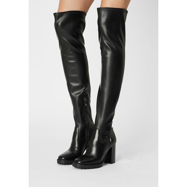 スティーブン ニューヨーク レディース ブーツ＆レインブーツ シューズ SABRINA - Over-the-knee boots - black black