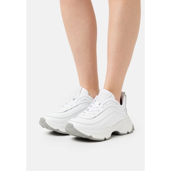 エムエスジイエム レディース スニーカー シューズ SCARPA DONNA WOMAN`S SHOES - Trainers - white white