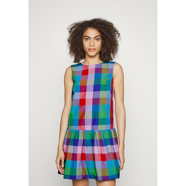 ケイト スペード レディース ワンピース トップス MADRAS SHIFT DRESS - Day dress - blue/multicolour blue/multicolour