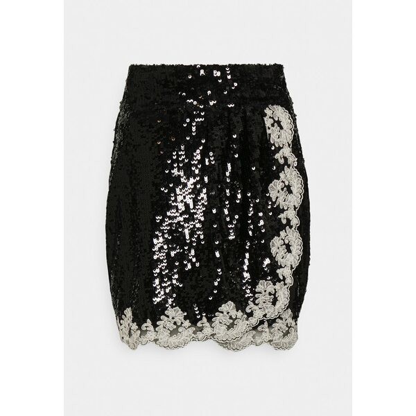 ツインセット レディース スカート ボトムス SKIRT - Mini skirt - nero/neve nero/neve