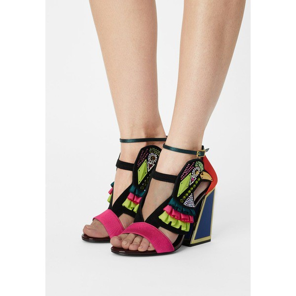 カットマコニー レディース サンダル シューズ AYA - High heeled sandals - black/multi black/multi