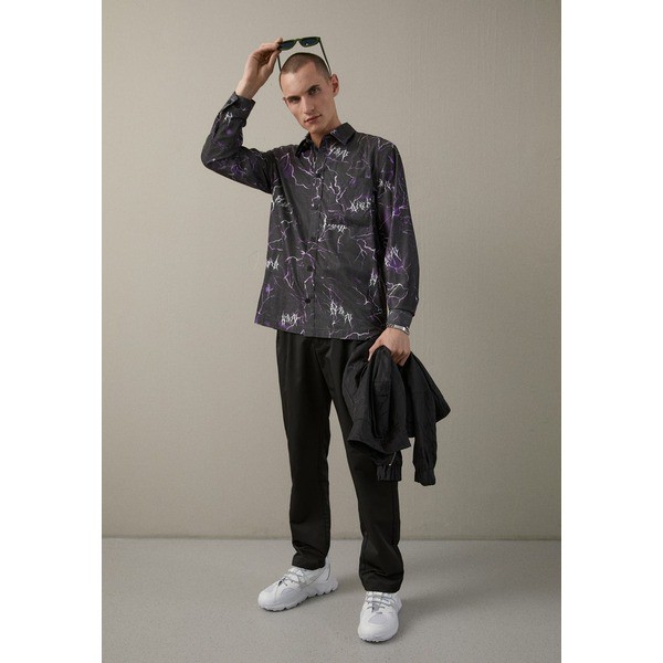 ハン コペンハーゲン メンズ シャツ トップス BOXY SHIRT LONG SLEEVE - Shirt - purple purple