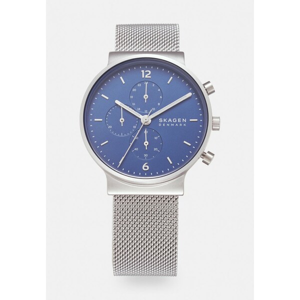 スカーゲン レディース 腕時計 アクセサリー ANCHER UNISEX - Chronograph watch - silver-coloured silver-coloured