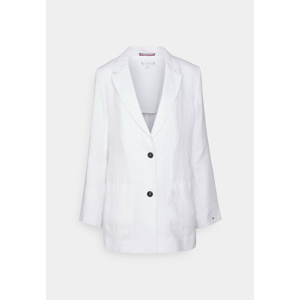 トミー ヒルフィガー レディース パーカー・スウェットシャツ アウター RELAXED - Blazer - white white