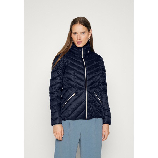 マイケルコース レディース コート アウター CHEVRON QUILTED PACKABLE - Light jacket - midnight midnight