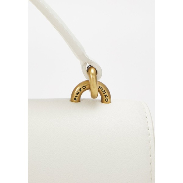 ピンコ レディース ショルダーバッグ バッグ LOVE MINI TOP HANDLE SIMPLY - Across body bag - bianco bianco