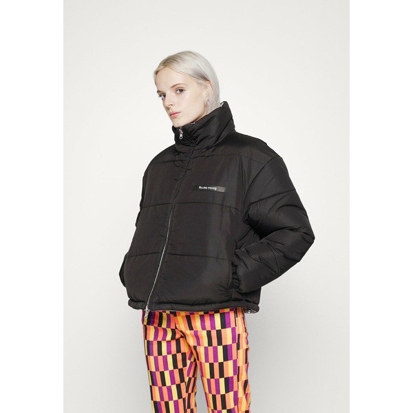 フィリングピース レディース コート アウター FEMALE PUFFER JACKET REVERSIBLE - Winter jacket - black/grey black/grey