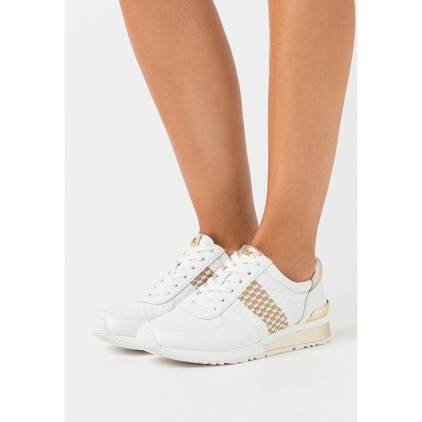 マイケルコース レディース スニーカー シューズ ALLIE WRAP TRAINER - Trainers - optic white/gold optic white/gold