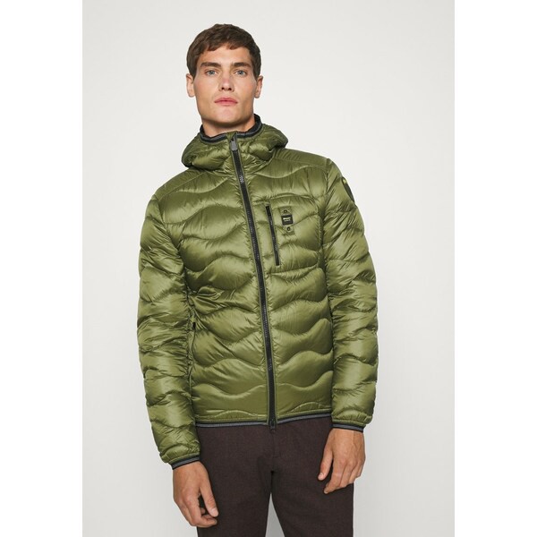 ブラウアー メンズ コート アウター BASIC WAVE - Down jacket - olive olive