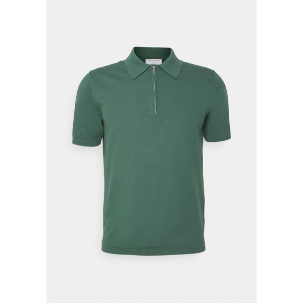 タイガー オブ スウェーデン メンズ Tシャツ トップス ORBIT - Polo shirt - hunter green hunter green