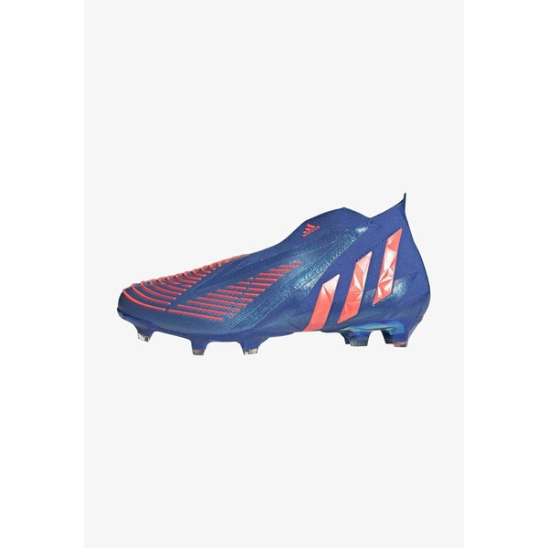 アディダス レディース ブーツ＆レインブーツ シューズ PREDATOR EDGE FG - Moulded stud football boots - blue blue