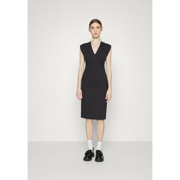 フューゴ レディース ワンピース トップス KEMANDA - Jersey dress - black black