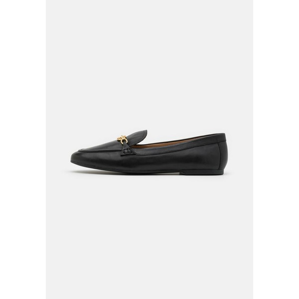 ラルフローレン レディース スリッポン・ローファー シューズ AVERI NAPPA LEATHER LOAFER - Slip-ons - black black