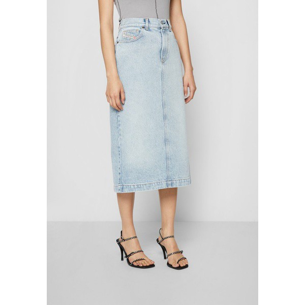 ディーゼル レディース スカート ボトムス DE-RONNY DIESEL LIBRARY - Denim skirt - denim denim