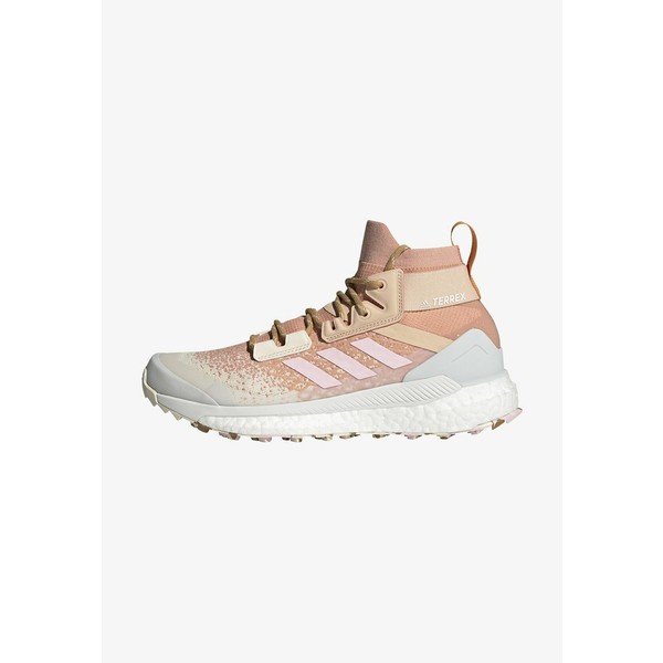 アディダス レディース ハイキング スポーツ TERREX FREE PRIMEBLUE - Hiking shoes - ambient blush/clear pink/ white ambient blush/