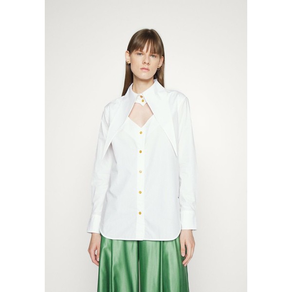 ヴィヴィアンウエストウッド レディース シャツ トップス HEART - Button-down blouse - white white