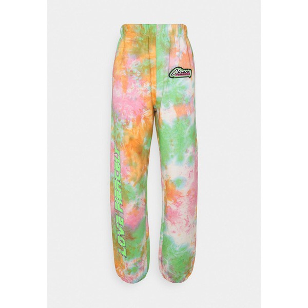 シアラフェラーニ レディース カジュアルパンツ ボトムス 154 TIE DYE RACING TROUSERS - Tracksuit bottoms - multicolor multicolor