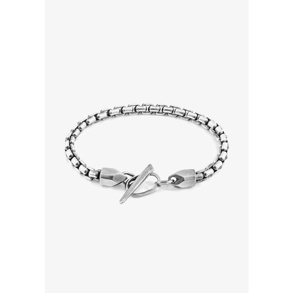 アンカーアンドクリュー レディース ブレスレット・バングル・アンクレット アクセサリー MOONRAKER SKIPPER - Bracelet - silver silver