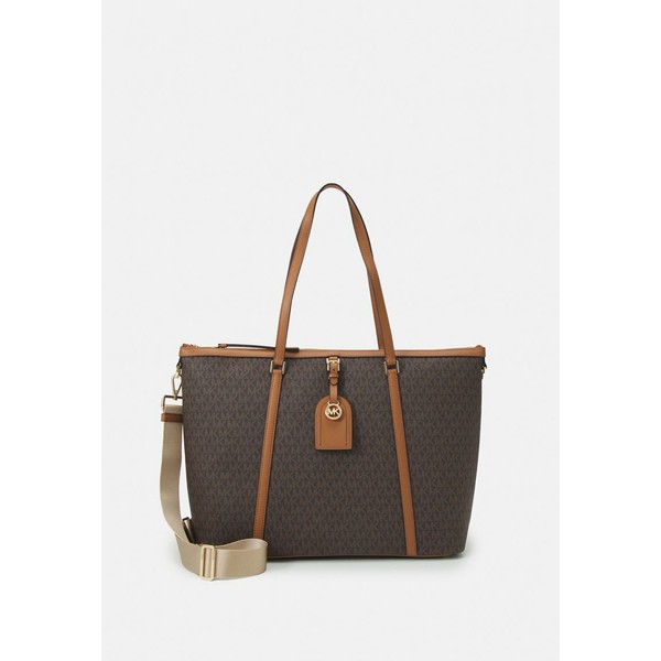 マイケルコース レディース トートバッグ バッグ HERITAGE TRAVEL SLEEVE TOTE - Tote bag - brown/acorn brown/acorn