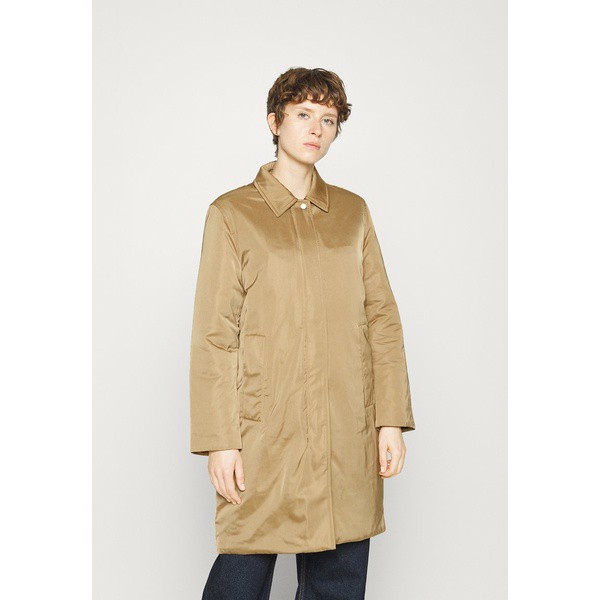 カルバンクライン レディース コート アウター MINIMAL PADDED COAT - Classic coat - safari canvas safari canvas